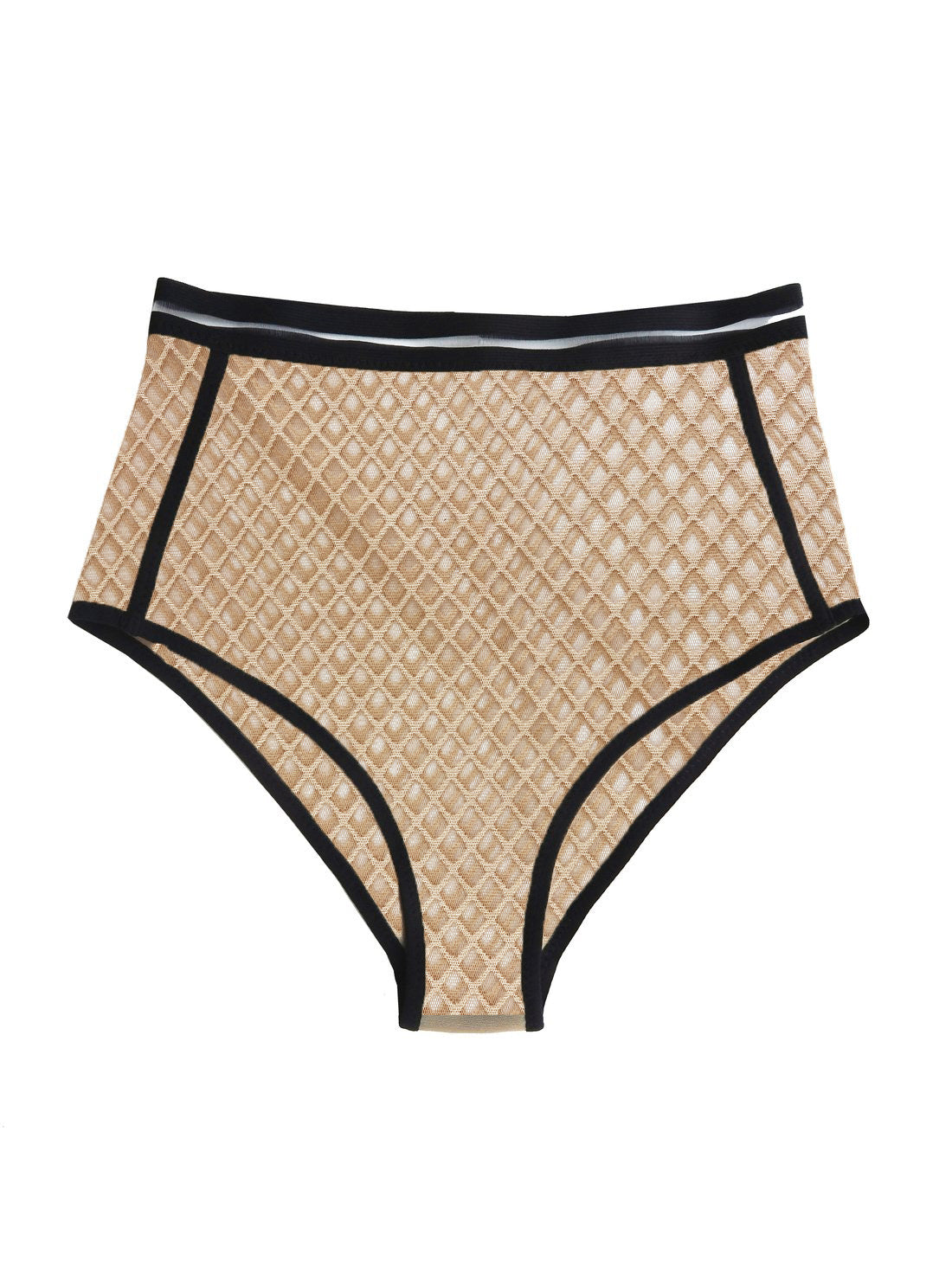 Old Money Aesthetic Serena High Rise Nude Underwear