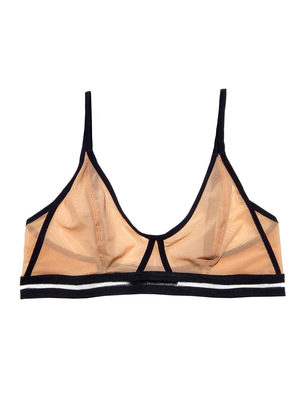 Teak mesh bralette