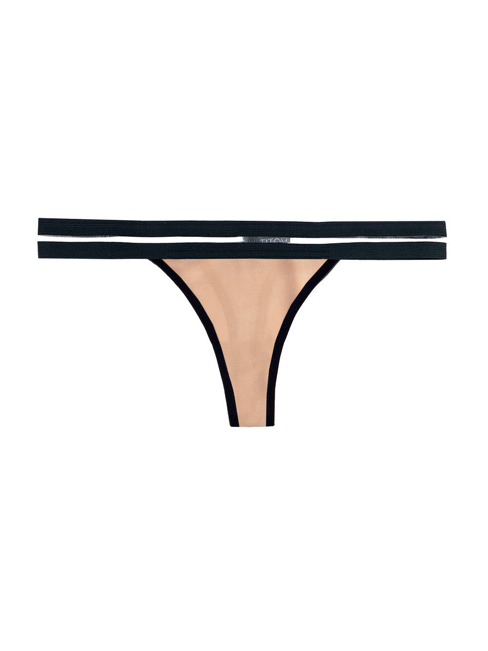 Teak mesh thong 