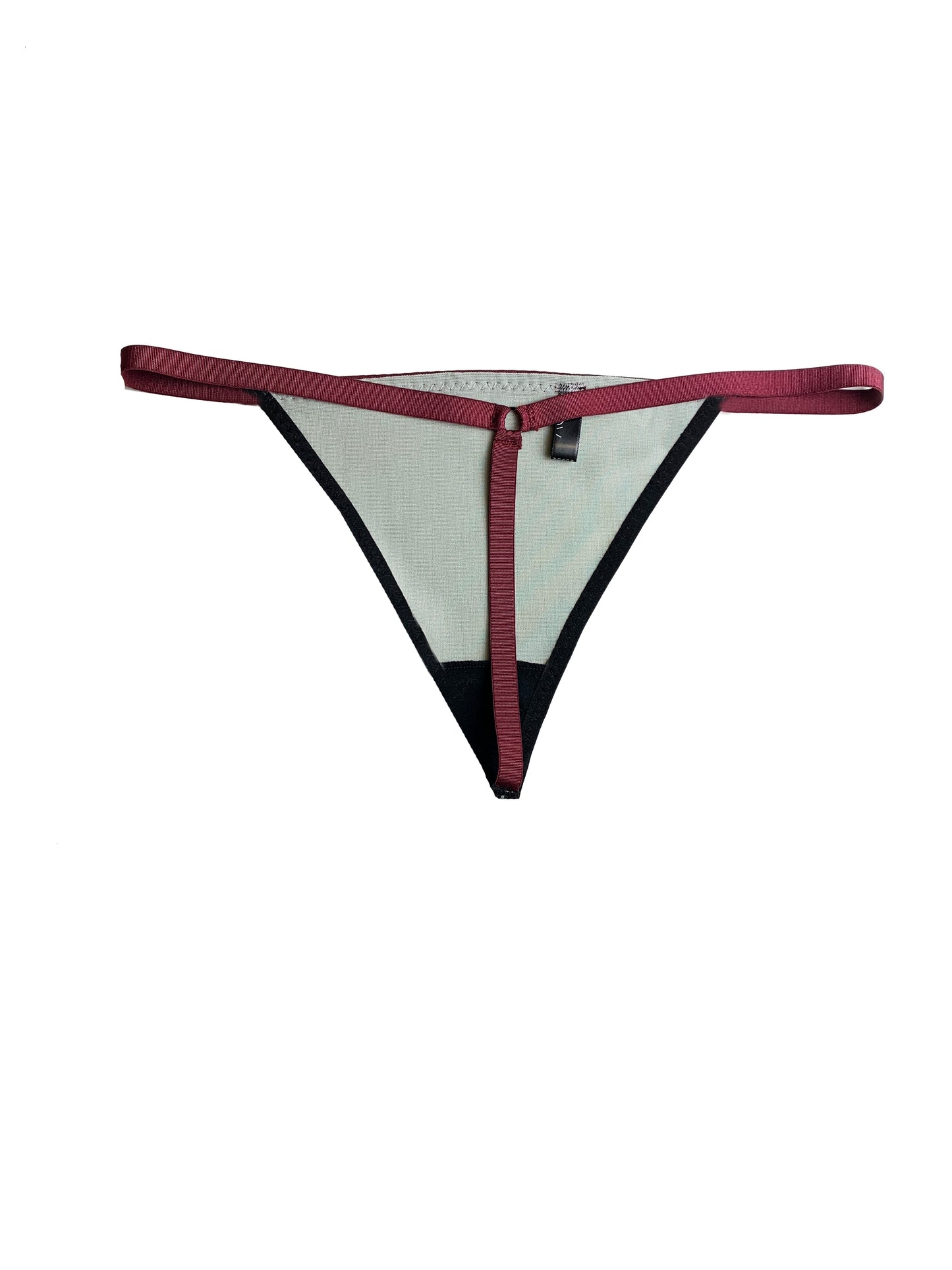 back of thong on white background