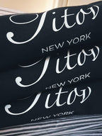 Crest Black Long Sleeve Crew Neck Sweater