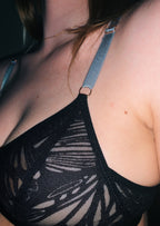 Olivia Black Mesh Bralette